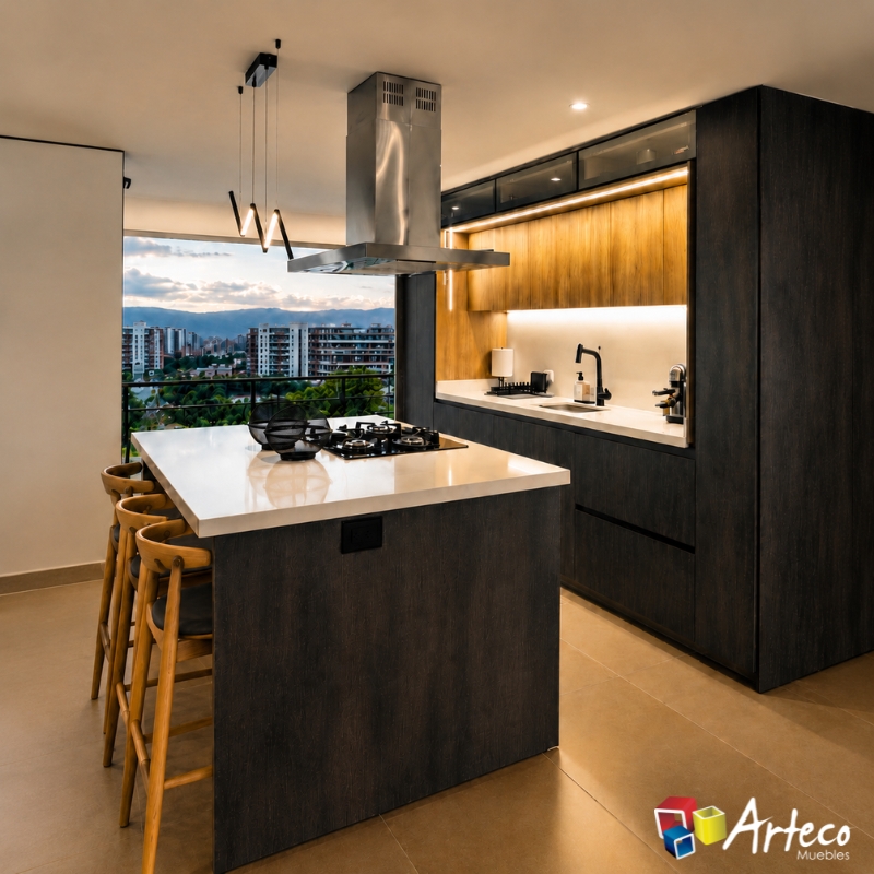 Cocina Dark Wood